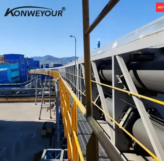 Cerrado Tubular Correa Transportador .